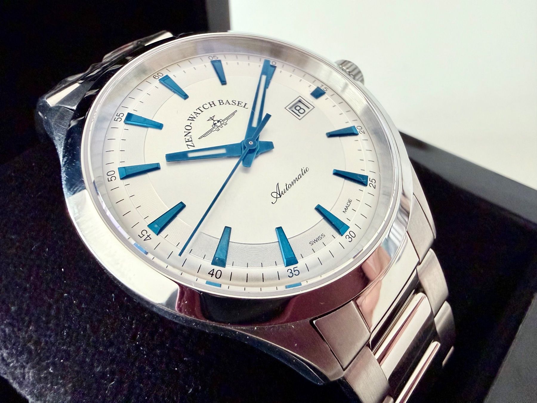 Zeno Uhren: ZENO Gentleman Automatic 2824, Retro Design, SRP Fr. 878.- – Neu und originalverpackt aus Le Mont-sur-Lausanne von LycaGallery 3