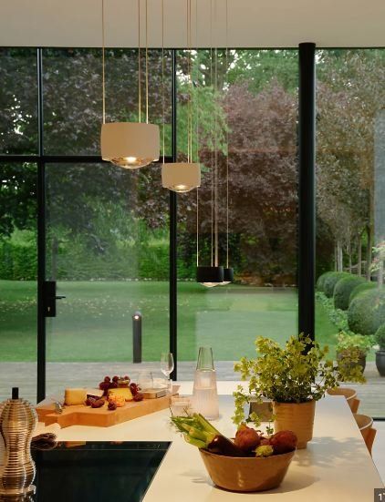 Occhio Lampade: Occhio Pendelleuchte Sento Sospeso chrom matt – Usato da Rothenburg venduto da Lampenoutlet 2