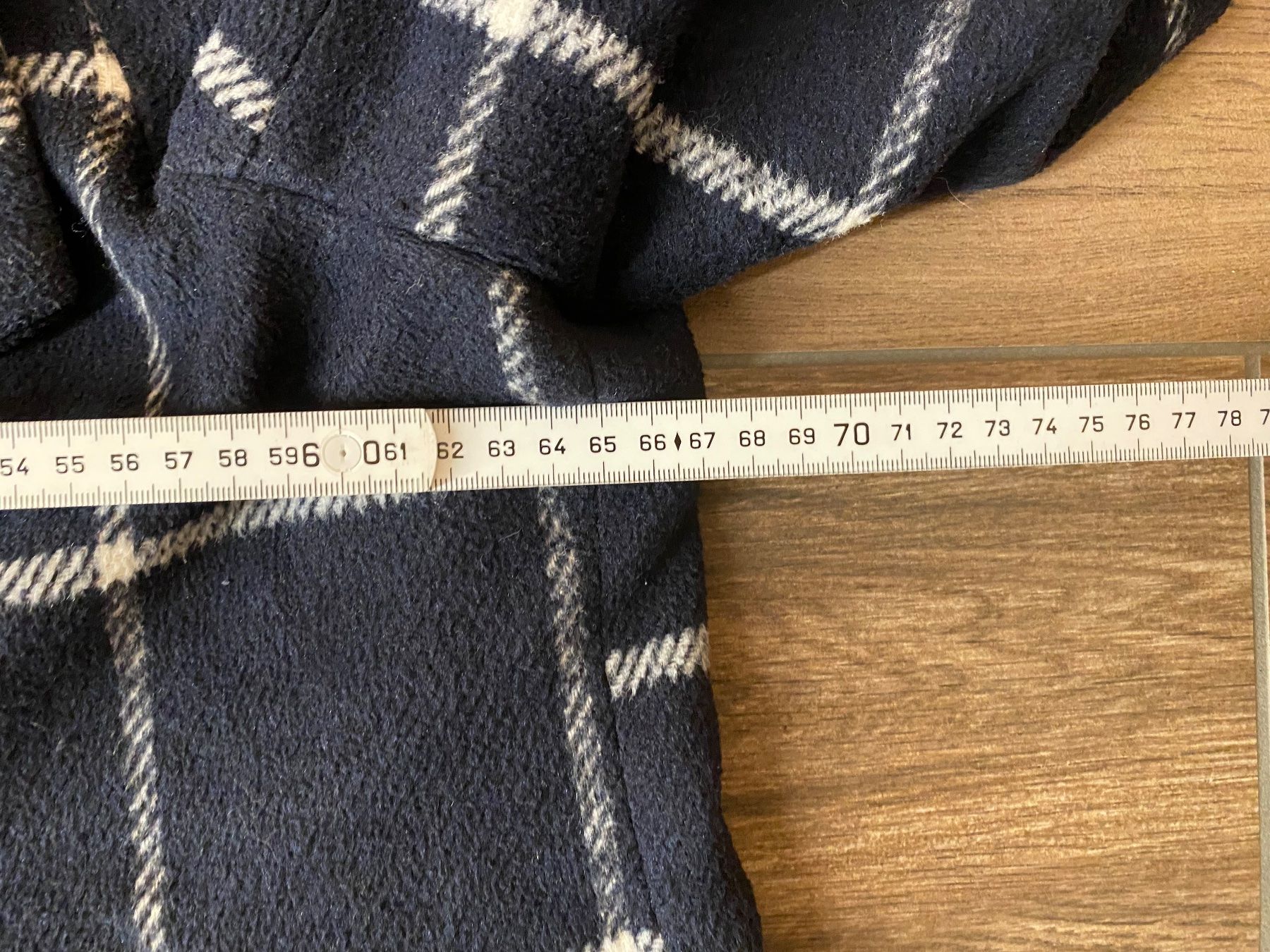 Cappotti: Tailored Mantel kariert blau weiss Gr. 52 – Usato da Pratteln venduto da a23_j2gs 5