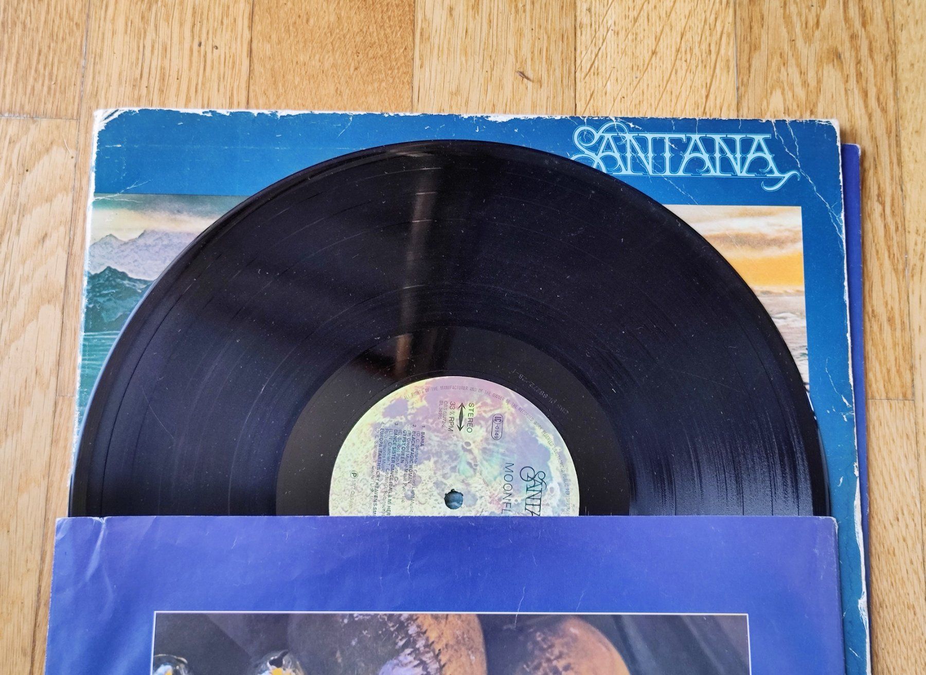 Dischi in vinile: Santana Moonflower Double LP Live + Studio VG+ Vinyle – Usato da Carouge GE venduto da for_8yym 5