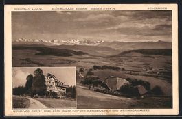 Biglen, Kurhaus Gumm, Blick auf die Bren