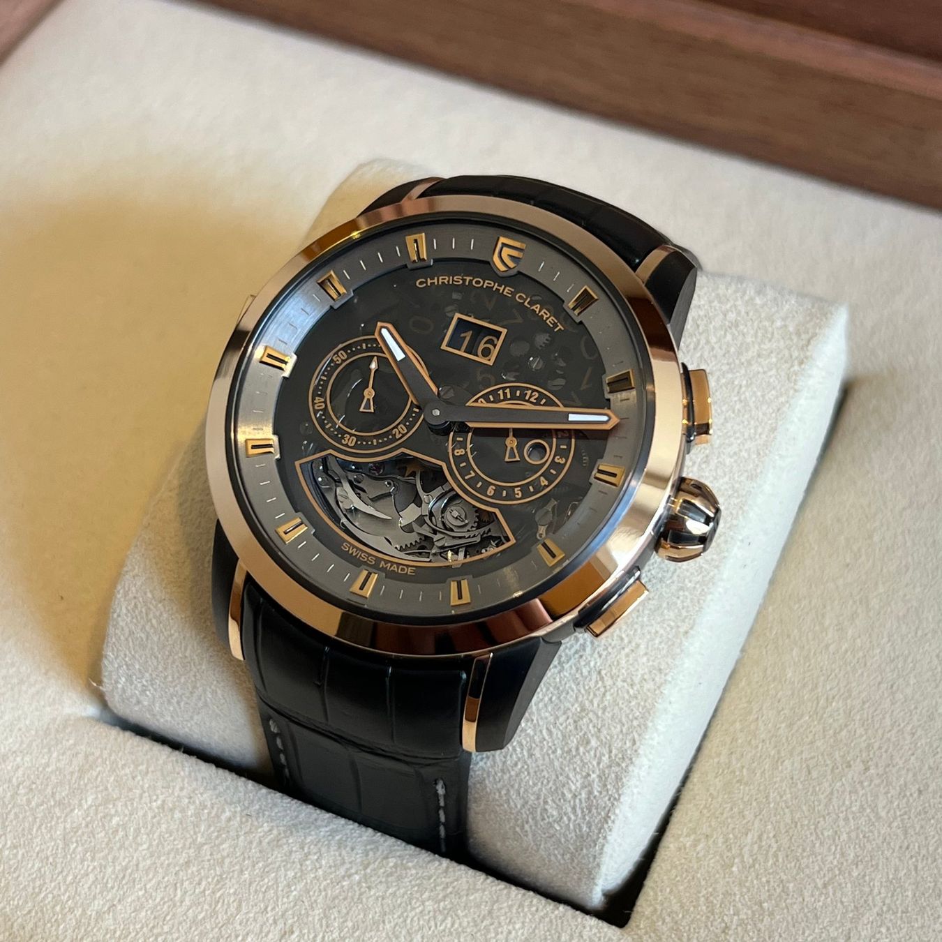 Orologi: Christophe Claret Allegro Minute Repeater Full Set ALG89.000 – Usato da Carouge GE venduto da Watchaser 4
