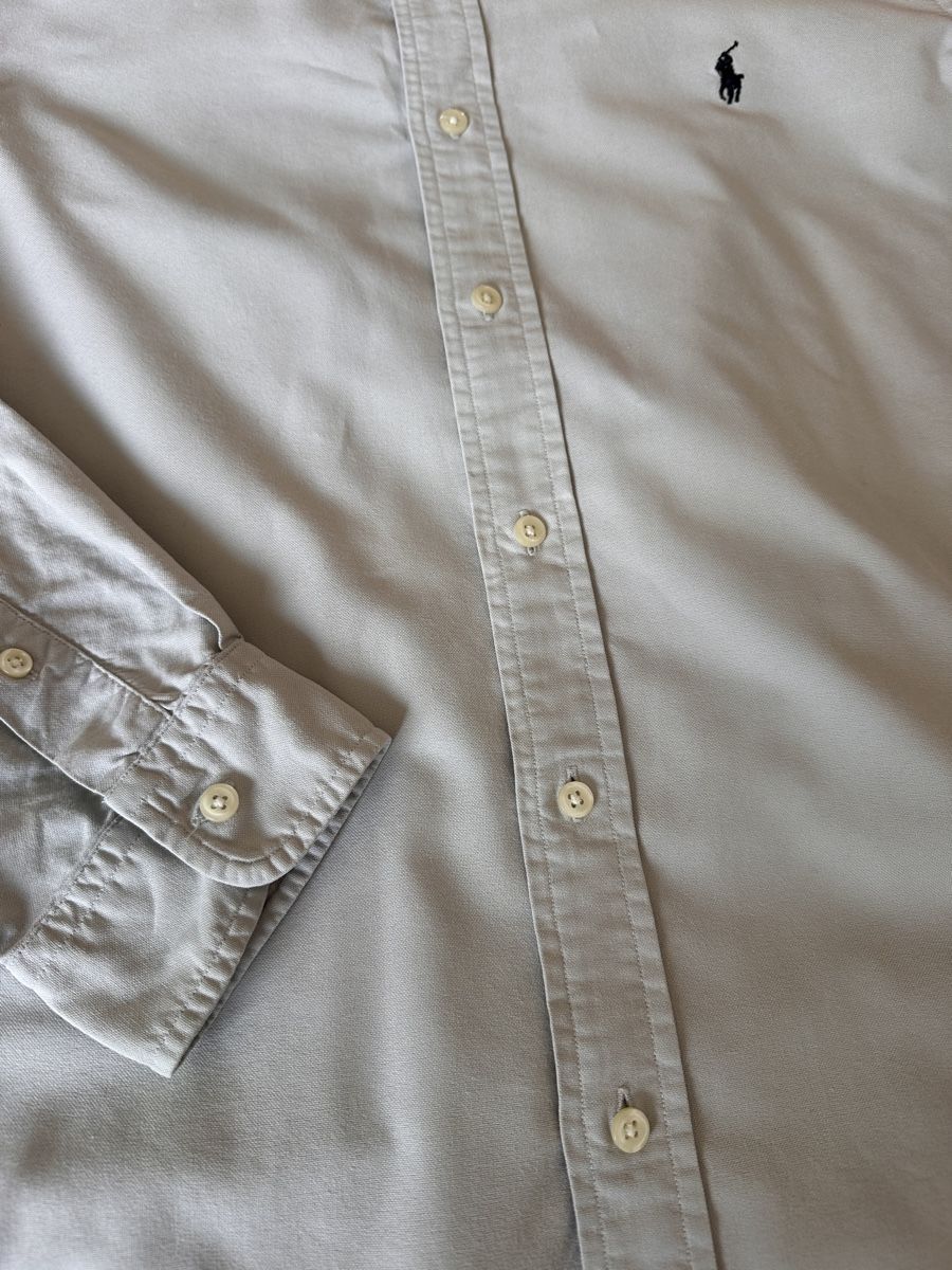Ralph Lauren Camicie: Herren Hemd Ralph Lauren Classic Fit Grösse L hellgrau – Usato da Baden venduto da Marytumby 3