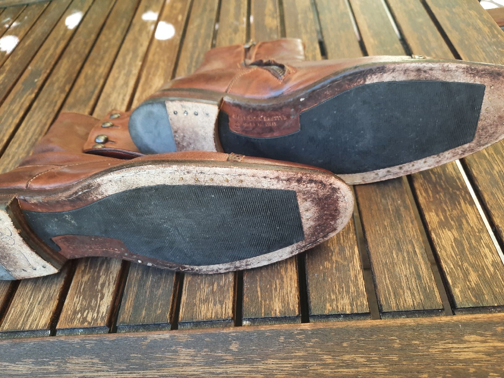 Scarpe da uomo: MANFIELD, BOTTINES CUIR à BOUTONS.. De qualité – Usato da Le Locle venduto da marylise01 4