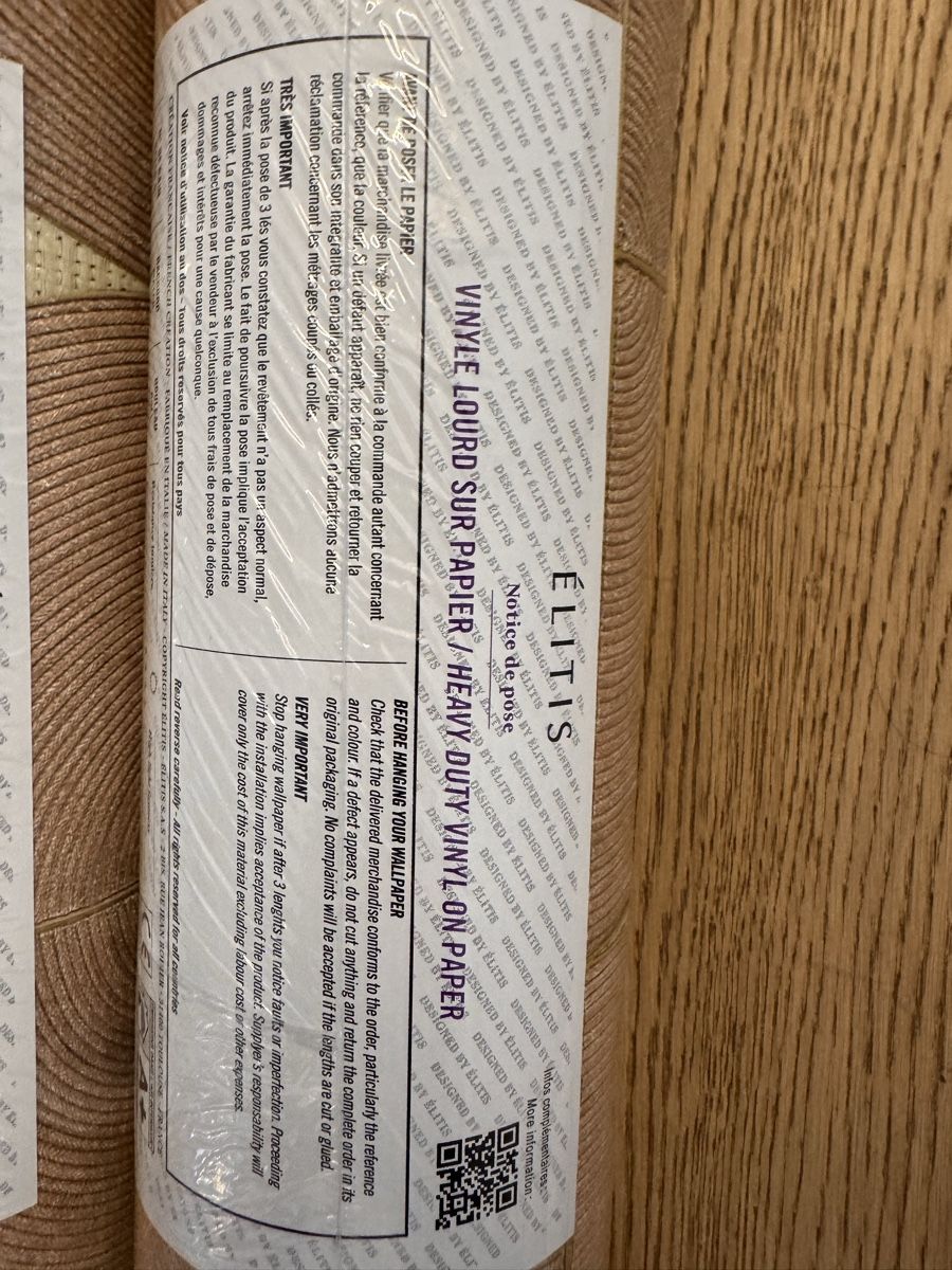 Tapeten: 2 rouleaux de papier peint Élitis - vinyle – Neu und originalverpackt aus Verbier von elodielegros91 2
