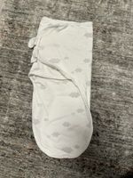 Gebrauchter Swaddle Pucksack ab Newborn, Wolken Muster!