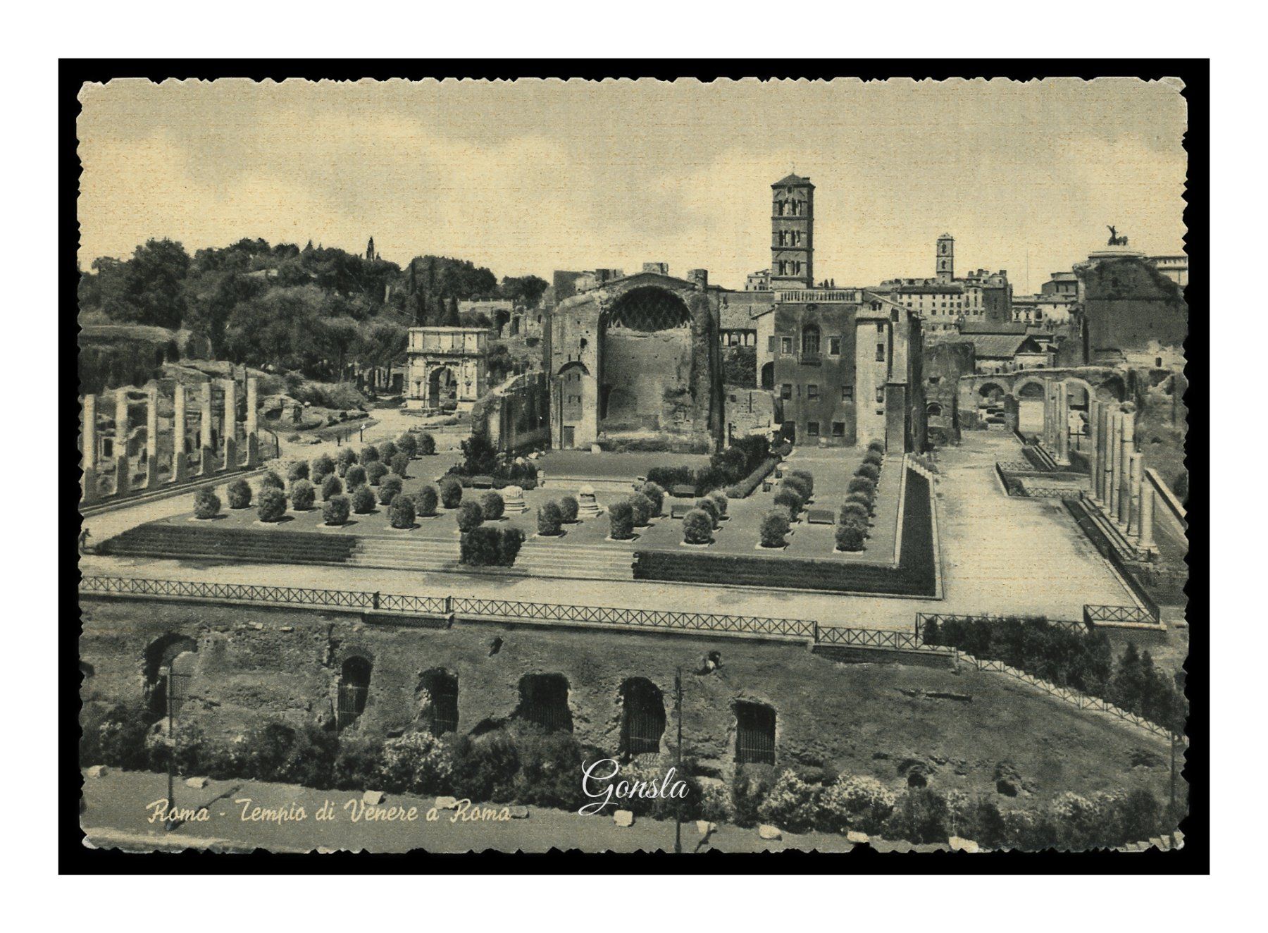 Cartes postales: ROMA - 1935-45 "Panorama Monuments/Édifices" Lot de 12x C.P. – D'occasion à Onex par gonsla01 8