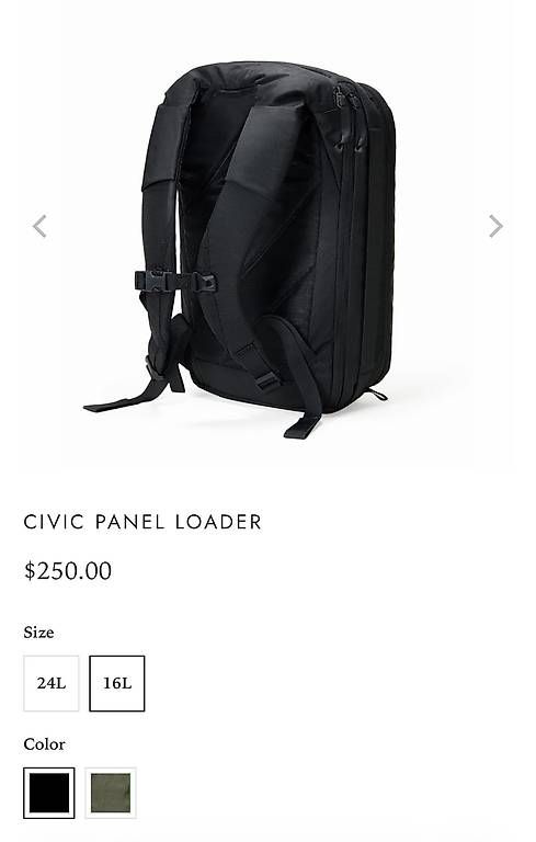 Zaini: Evergoods CPL 16 backpack neue – Nuovo e nell'imballaggio originale da Coldrerio venduto da Crivelli 2
