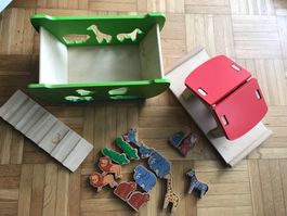Holz Spielzeug Arche Noah von Eichhorn