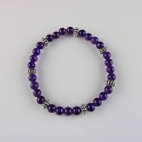 Edelstein-Armband Amethyst - Ø 6