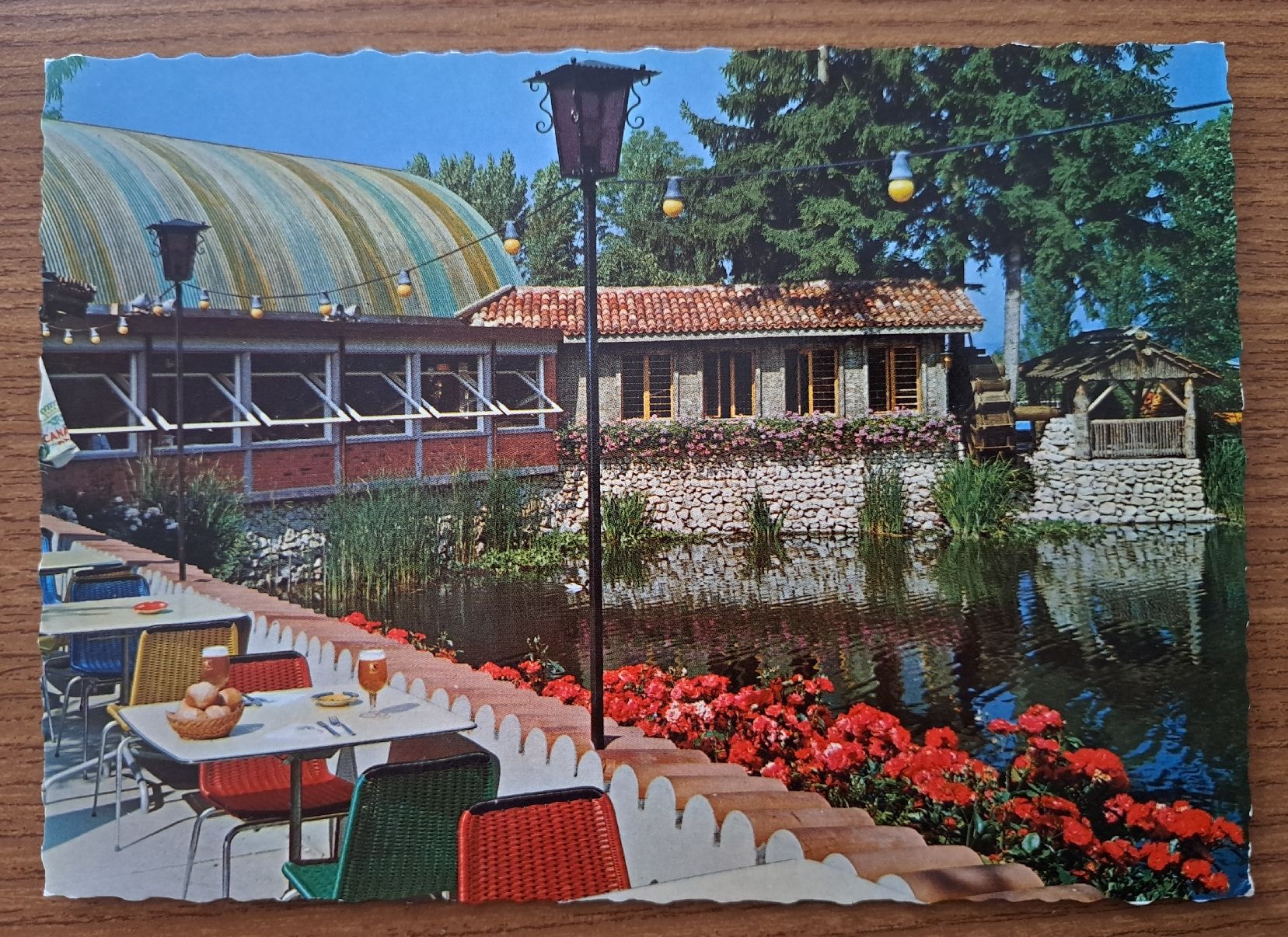 Cartoline postali: "Café Florida" Studen- Biel, carte postale vintage – Usato da Hauterive NE venduto da ali_vintage