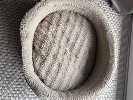 Hundebett Freezack rund beige rutschfest sehr gut erhalten