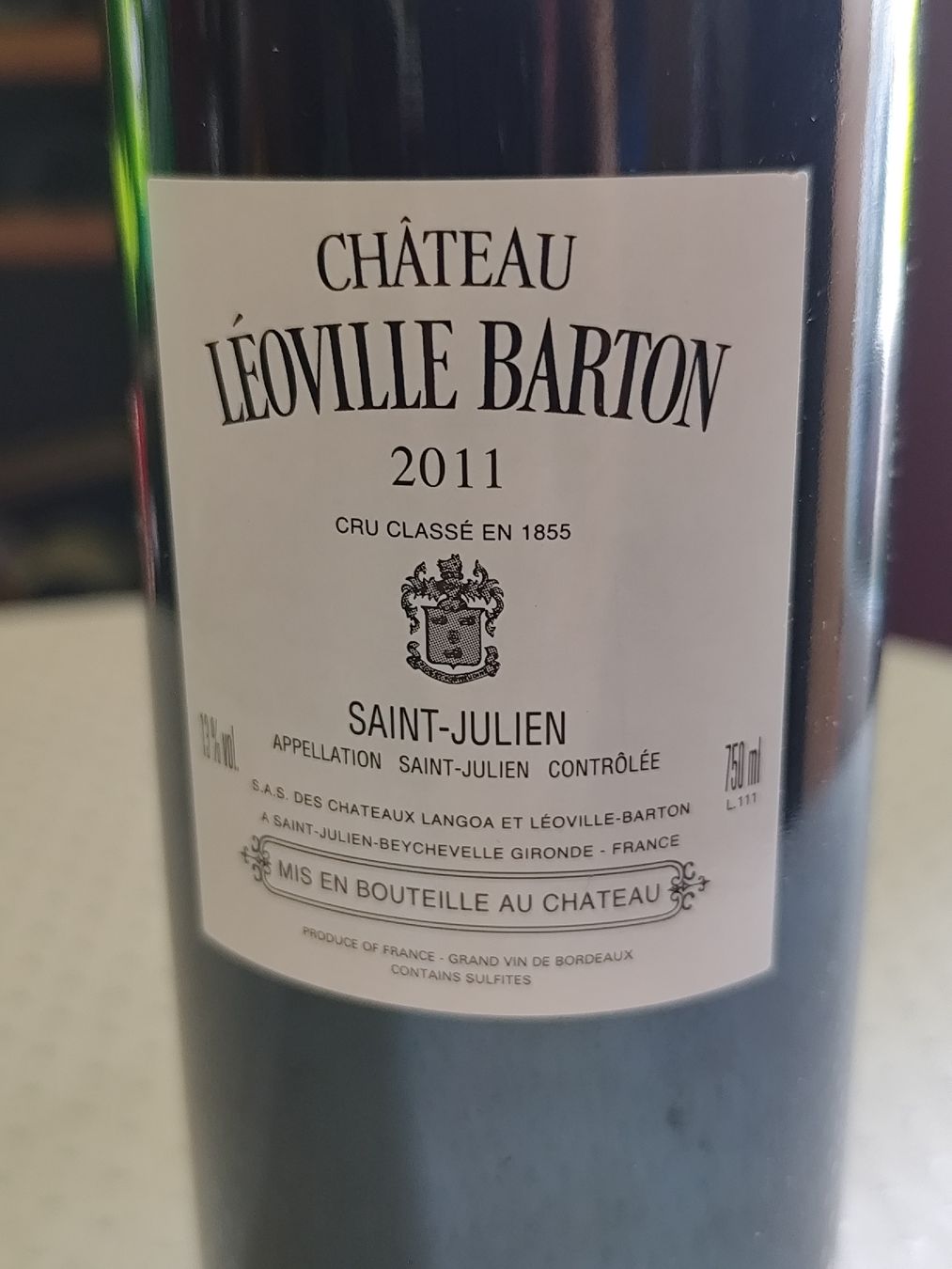 Vino: Leoville Bardon 2011 – Nuovo (secondo la descrizione) da minusio venduto da bierbrauer 3