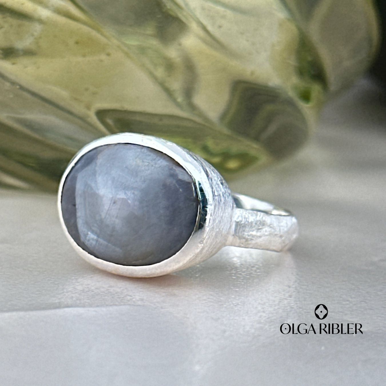 Olga Ribler Anelli: Saphir Ring Sterling Silber Ringgrösse 56 – Nuovo (secondo la descrizione) da Luzern venduto da byolgaribleroutlet 3