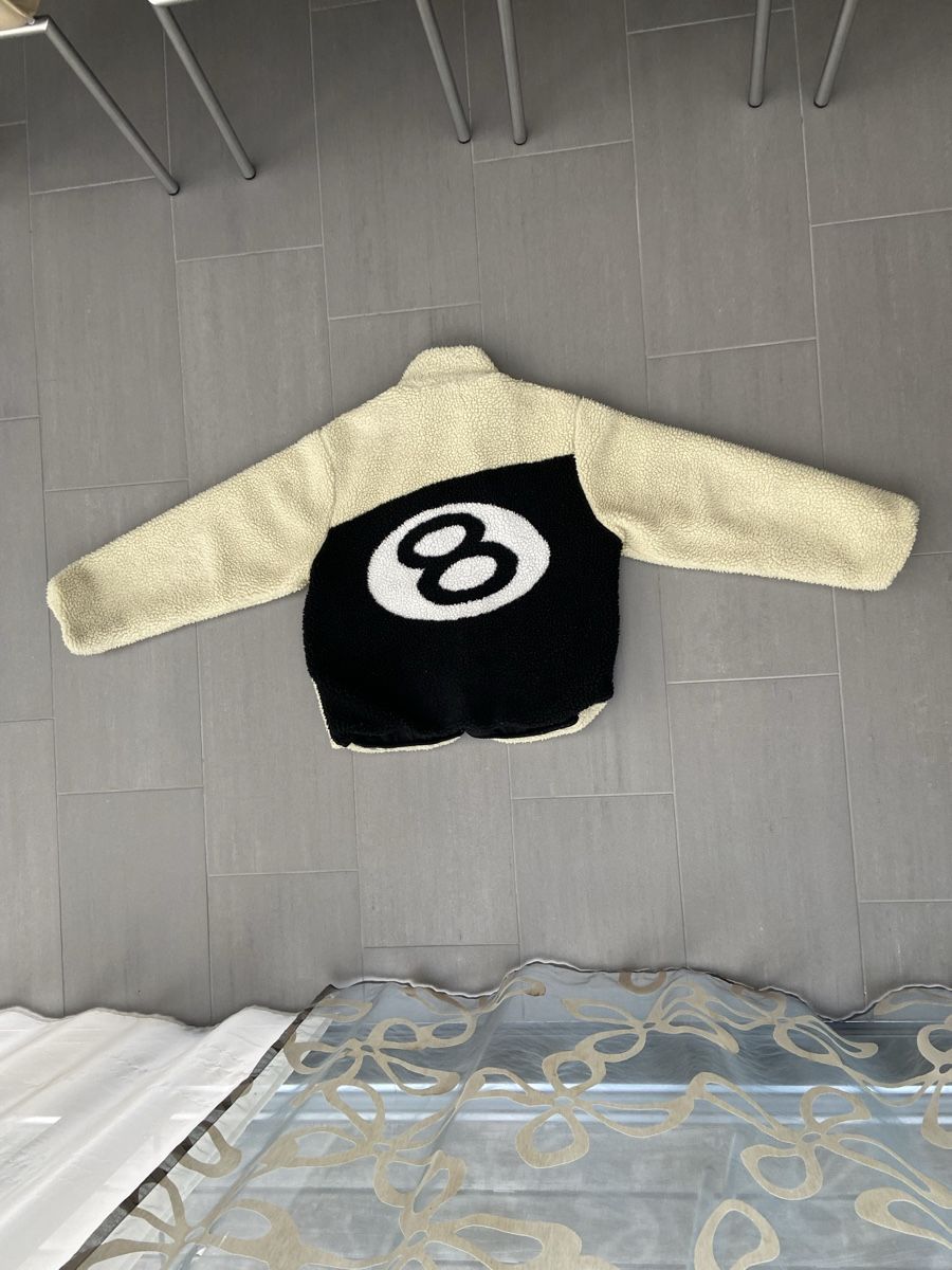Stüssy Giacche: Stüssy 8 Ball (reversible) Fleece Jacke – Usato da Märwil venduto da Flo__ 1