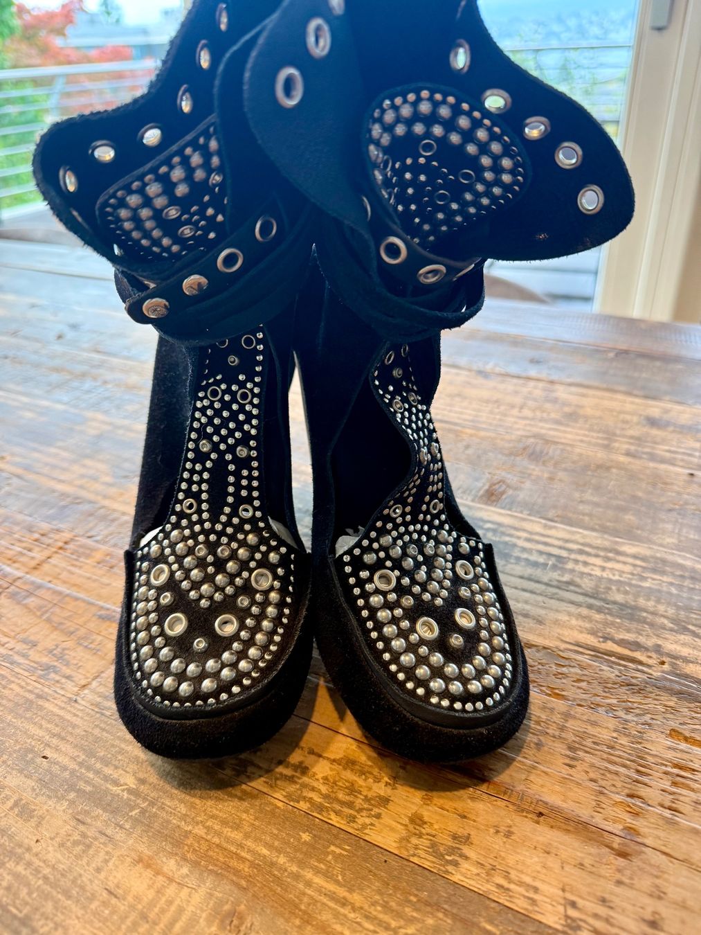 Isabel Marant Scarpe da donna: Isabel Marant Vintage Stiefletten Studs – Usato da Zollikon venduto da daria1987 7