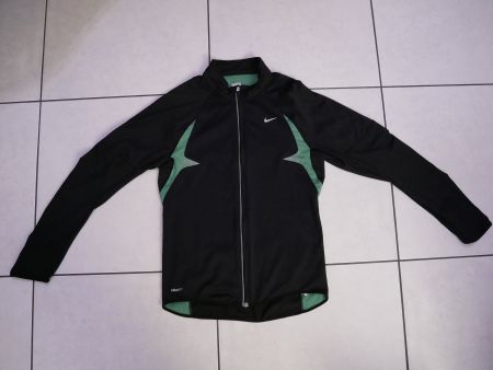 Nike Laufjacke, Grösse S, schwarz/grün