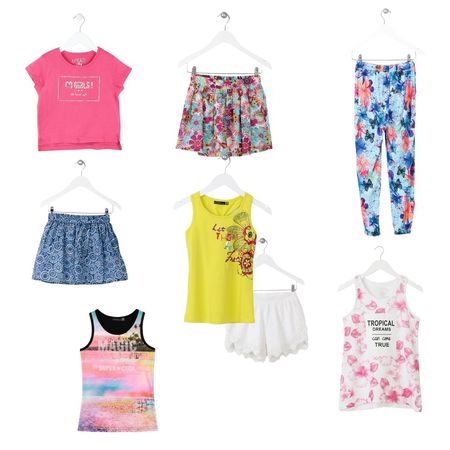 Lot 8 pièces été fille 16 ans LOSAN – neufs avec étiquettes