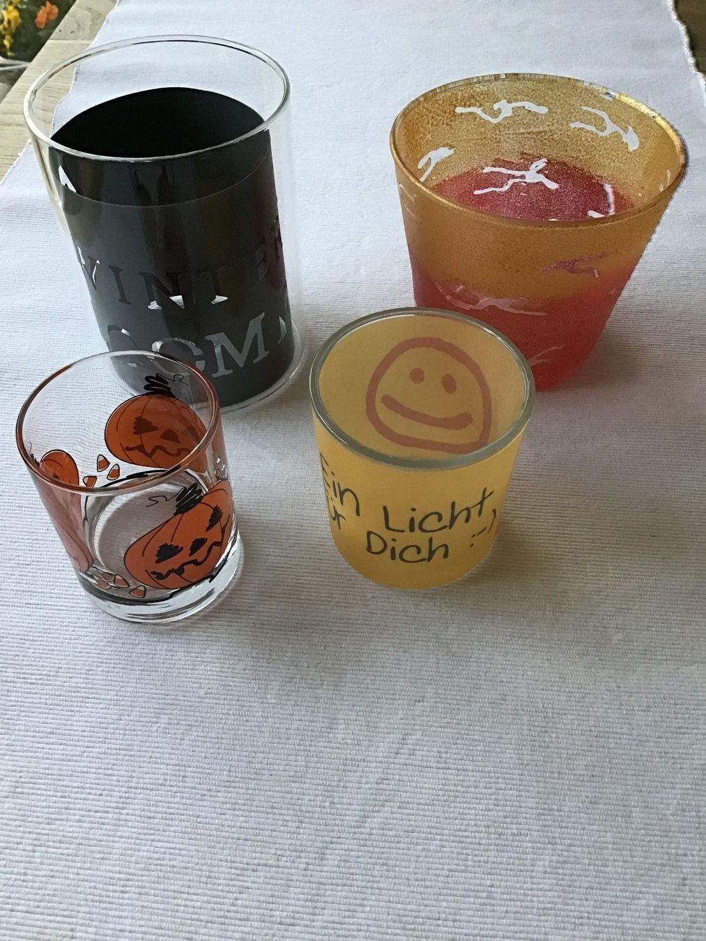 Portacandele: Teelichter aus Glas 4 Stk. – Usato da Frenkendorf venduto da silasho 1