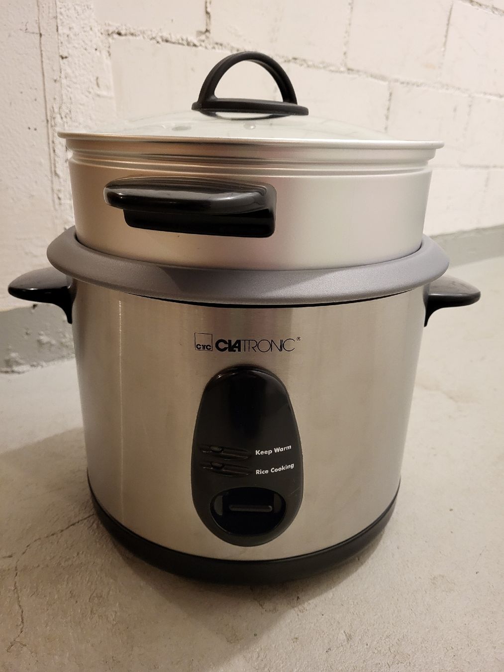 Elettrodomestici da cucina: Reiskocher Clatronic mit Dämpfeinsatz – Nuovo (secondo la descrizione) da St. Gallen venduto da hub_2wkb