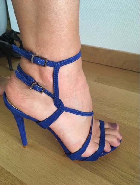 Chaussures femmes: blaue Sandalen, Grösse 38 – Neuf avec emballage d'origine à Winterthur par butterfly210 6