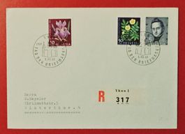 TAG DER BRIEFMARKE THUN PRO JUVENTUTE WINTERTHUR 1961