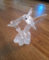 Swarovski Kolibri mit Blume Kristall Figur guter Zustand