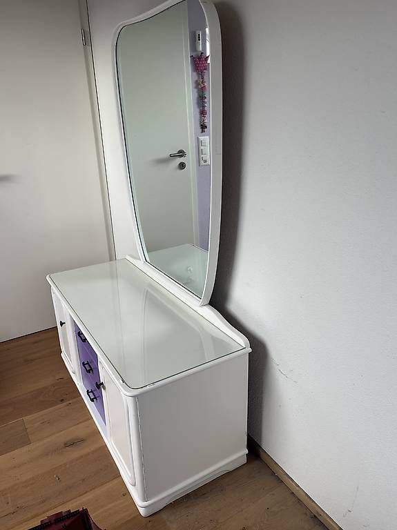 Cassettiere: Spiegelkommode Vintage Shabby Chic – Usato da Altdorf UR venduto da Jenny13 1