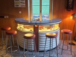 Vintage Bar Theke 50er Jahre