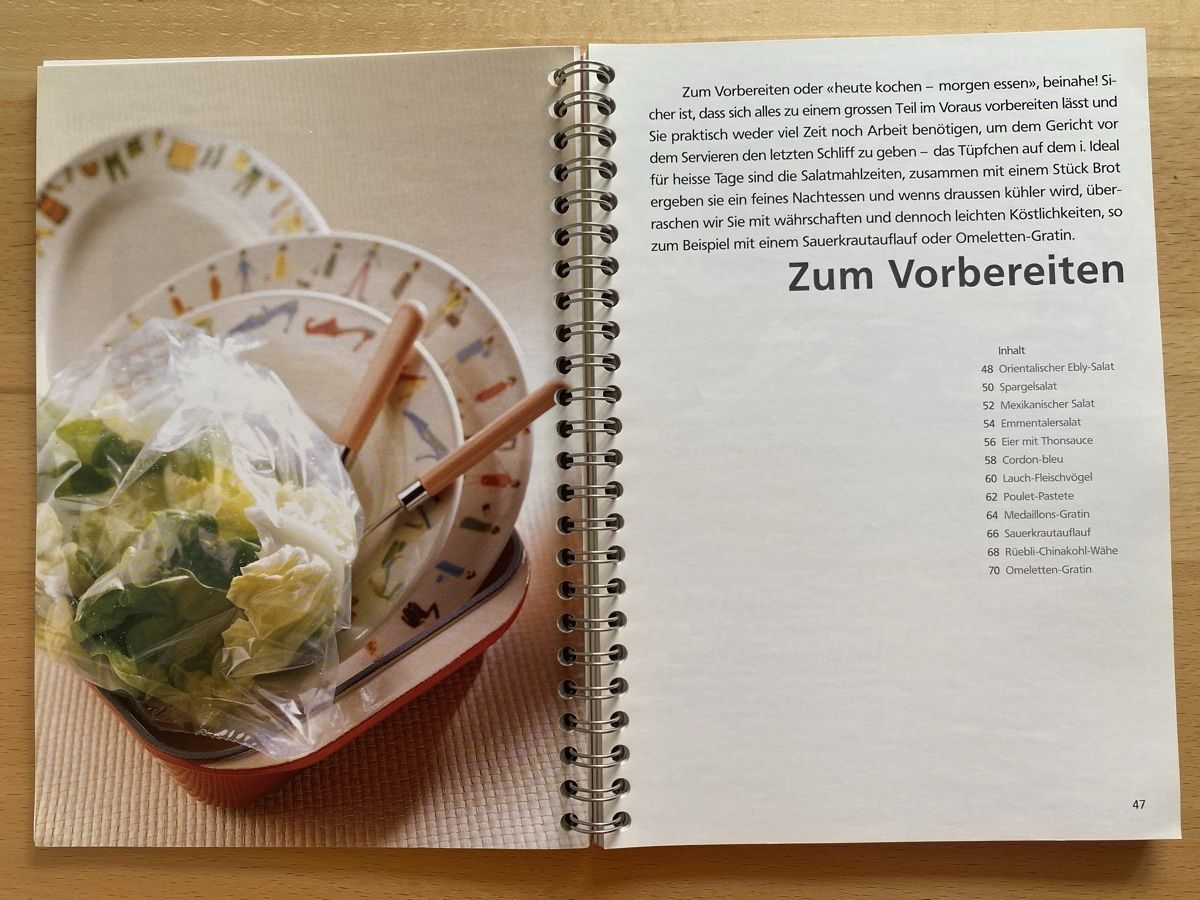 Libri: Neue Alltagsrezepte - Betty Bossi  – Usato da Schwarzenburg venduto da Michellu 5