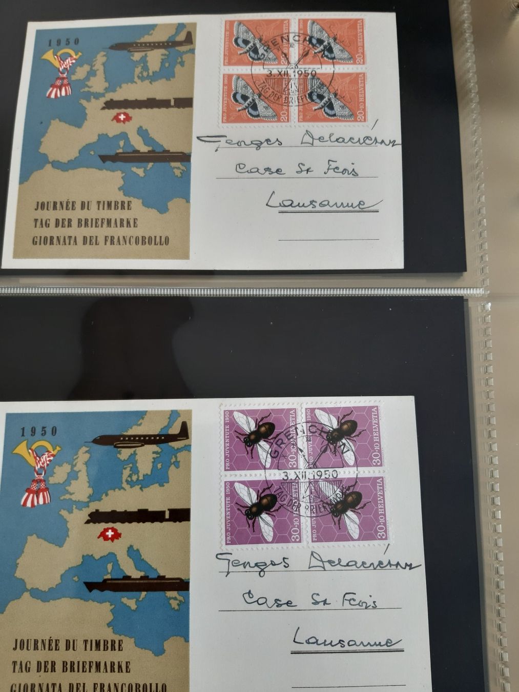 Alle Briefmarken: Timbres-poste – Gebraucht aus Aigle von Calcicole 6