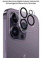 iPhone 16 Pro Max Kamera Panzerglas Vollschutz HD 9H 3D