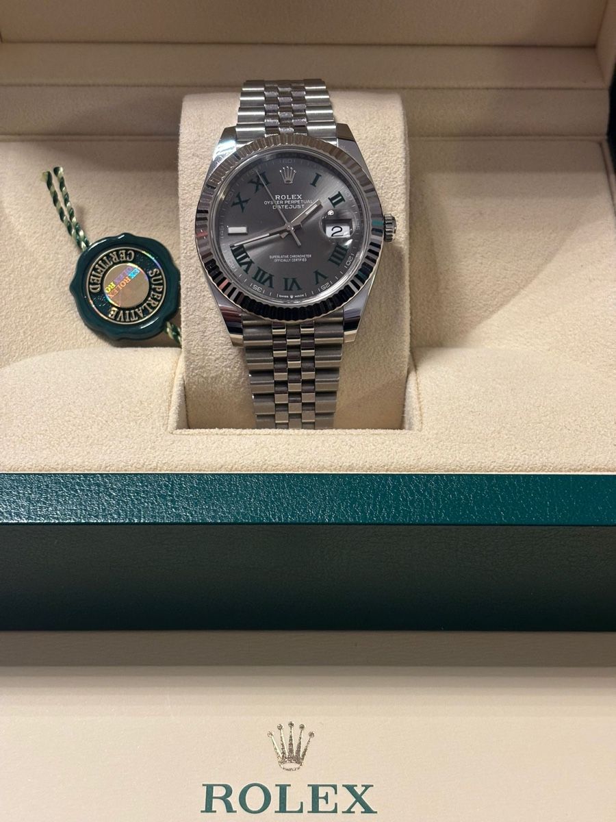 Rolex Orologi: Rolex Datejust 41 - 126334 Wimbledon – Nuovo (secondo la descrizione) da Gossau SG venduto da DeRiE