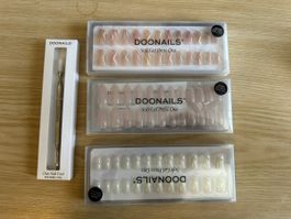 Doonails Soft Gel Press Ons Set mit Tool NEU