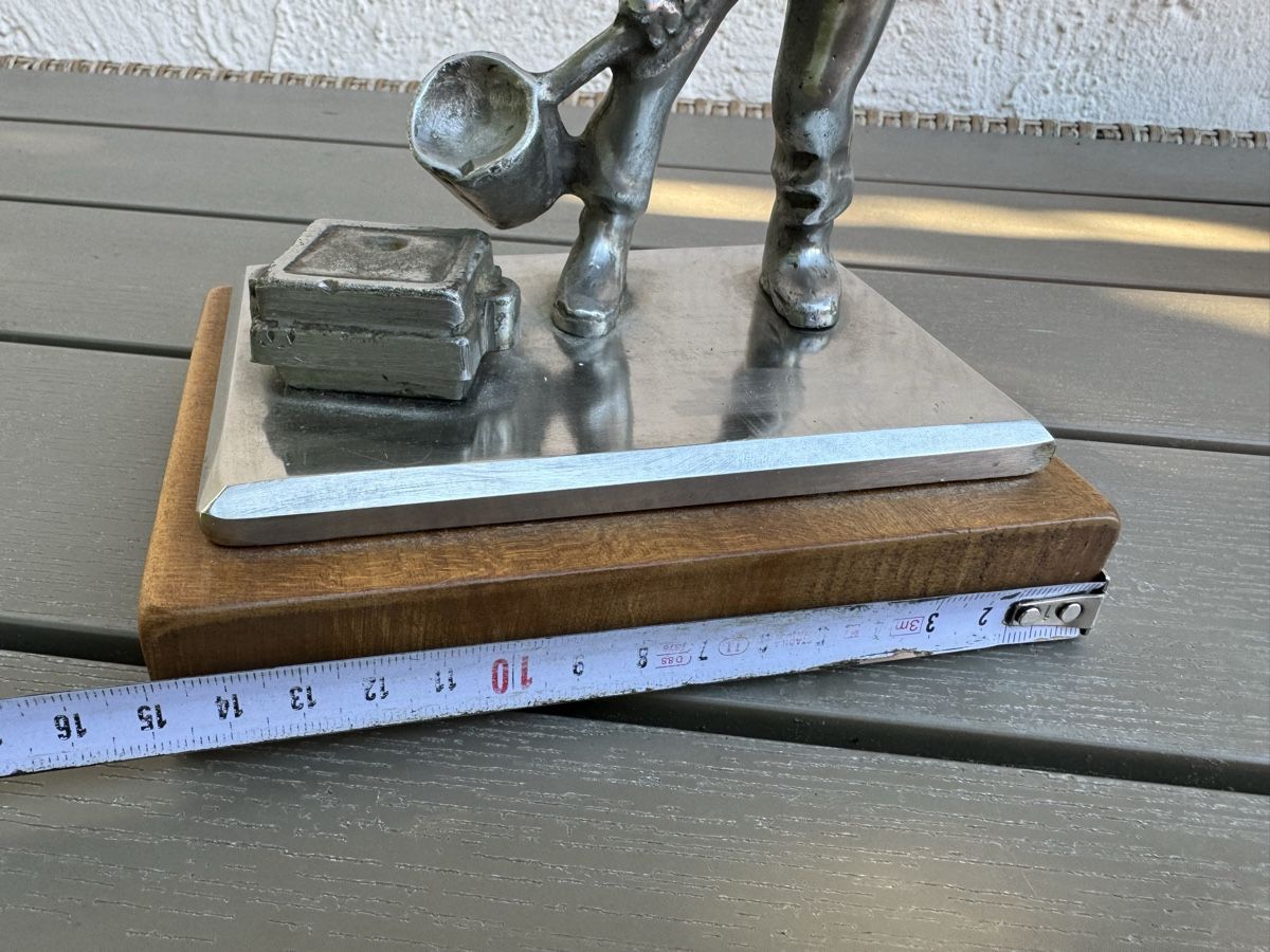 Skulpturen & Statuen: 🔥DDR Statuette Eisengießer Statuette eines Eisengießers Gus – Gebraucht aus Morges von SevArt 7