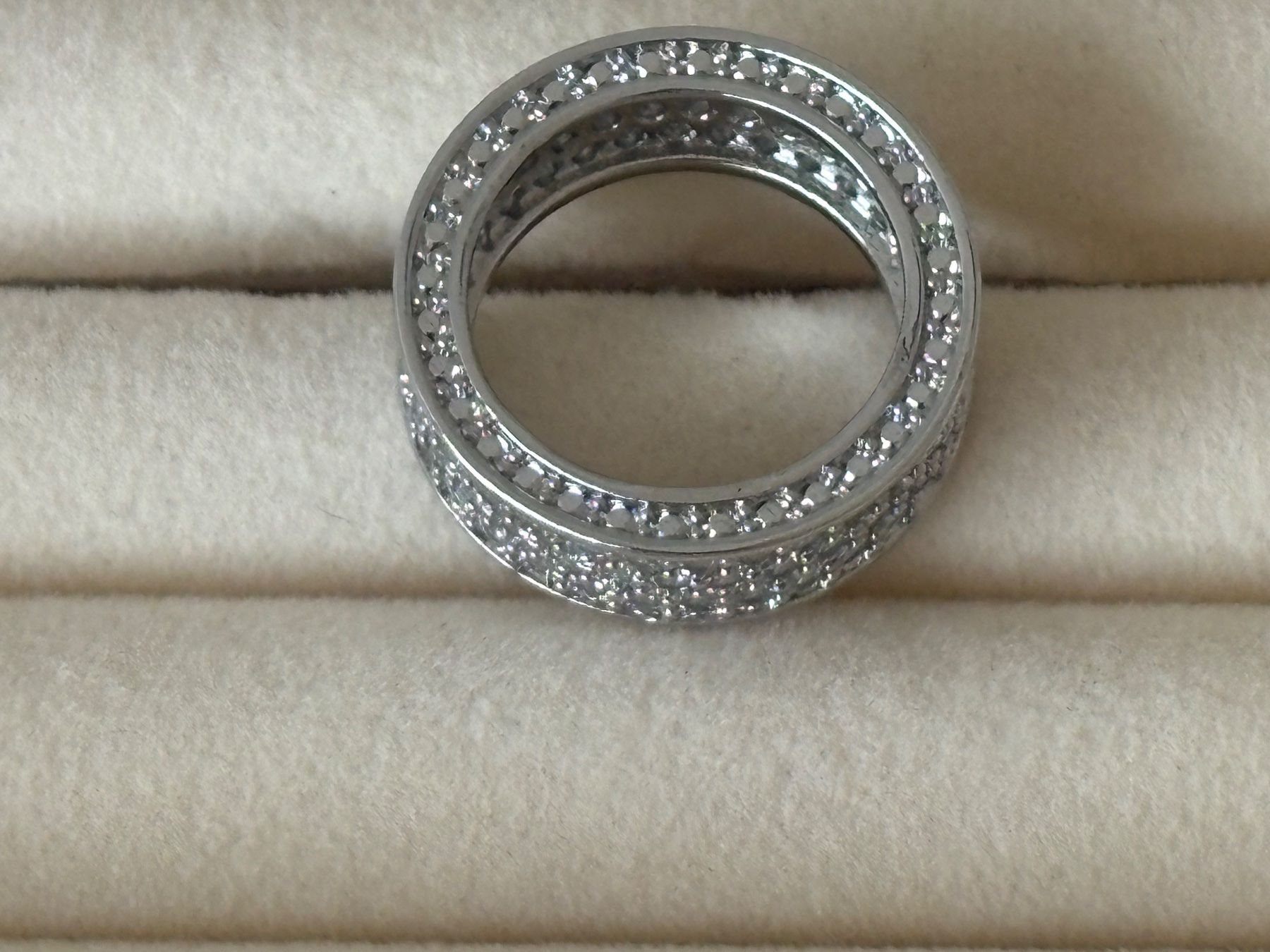 Anelli: Luxus Elegante Gr: 19:9 Ring mit  Zirkonia Farbe: Silver – Nuovo (secondo la descrizione) da Biel-Bienne venduto da Roserosse13 4