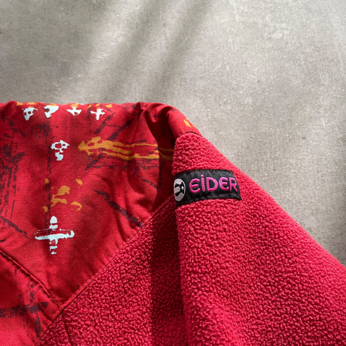 Giacche: 1980s Eider Polartec Mountaineering Pattern Vintage Fleece – Usato da Bern venduto da shoprestoredvintage 4