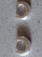 2 Creolen Ohrhänger 925 Silber 1g