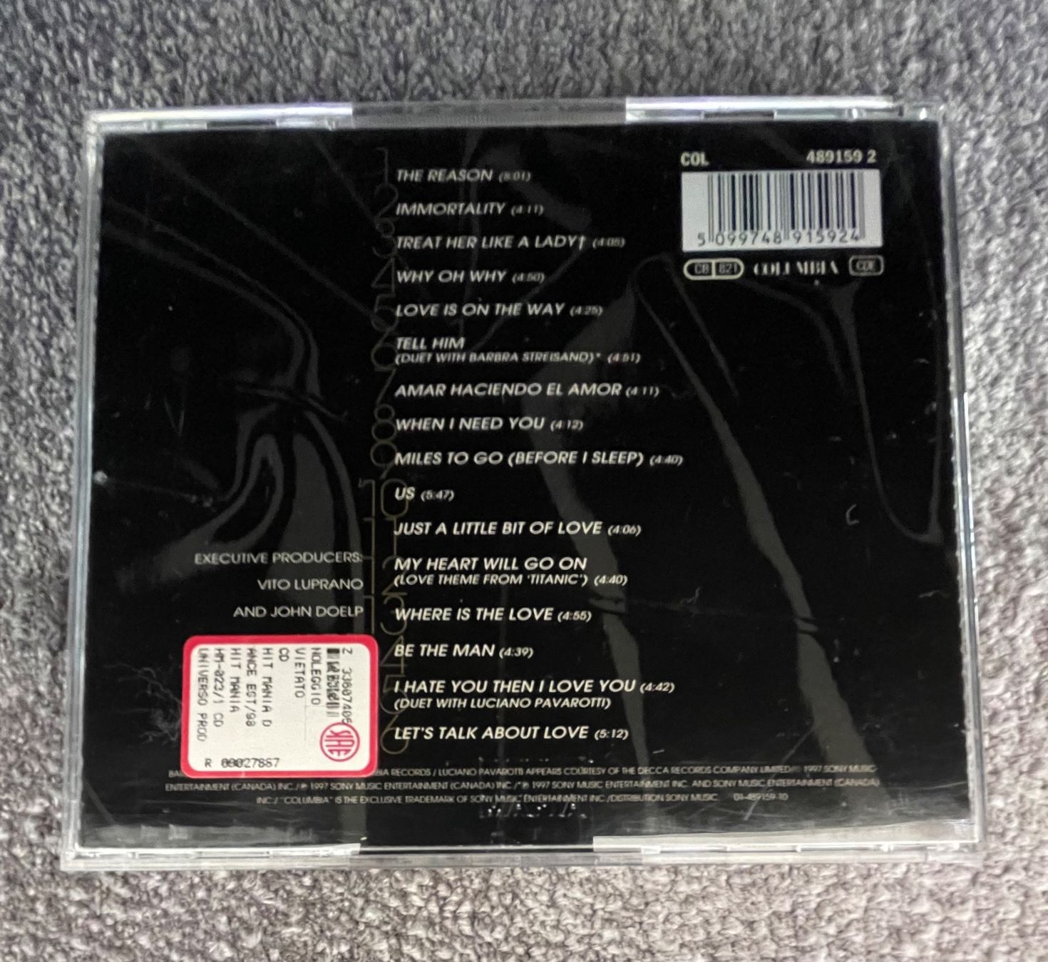 CDs: CD Celine Dion - Let's Talk About Love – Gebraucht aus Küsnacht ZH von Haus65 1
