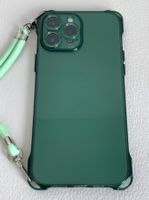Handyhülle mit Tragegurt für iPhone 14 Pro Max - Grün