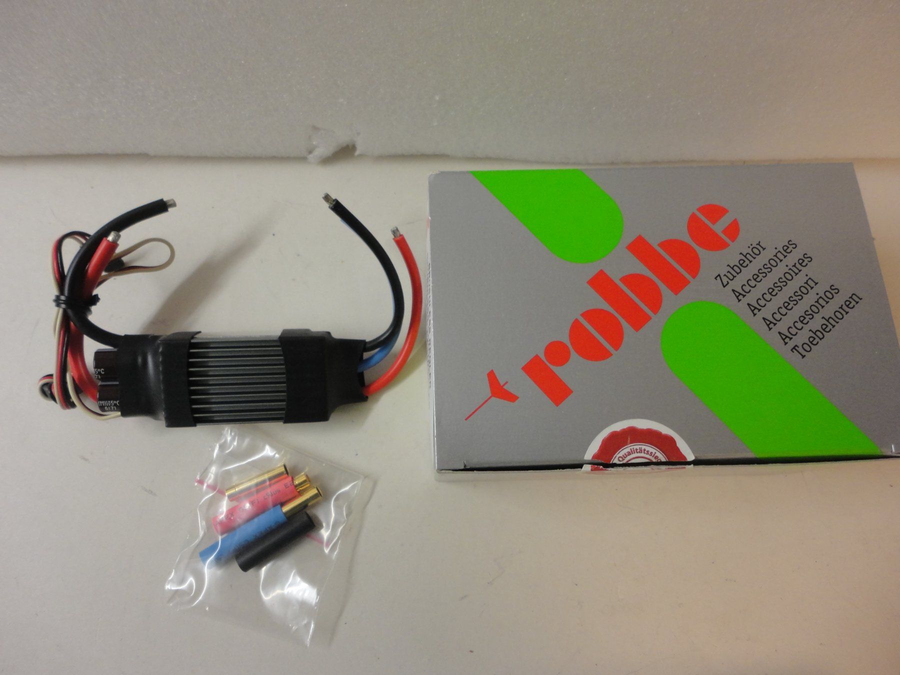Modellismo RC: Robbe Align RCE-BL75G Brushless Regler 75A NEU – Nuovo e nell'imballaggio originale da Horgen venduto da RcModell 3