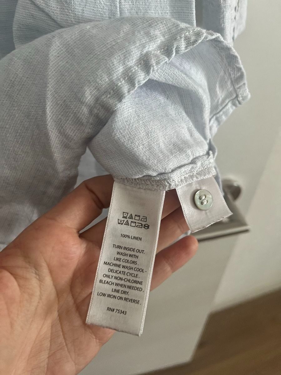 Vestiti: Leinen Kleid hellblau – Usato da Bern venduto da Sunita 2