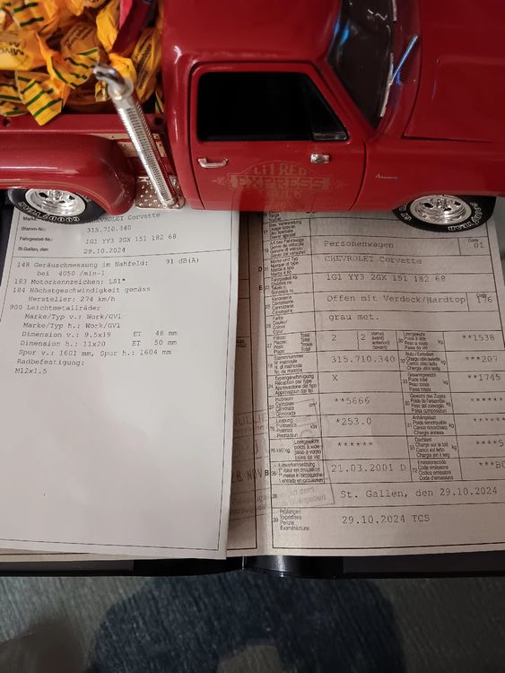 Chevrolet Automobili: Chevrolet Corvette 5.7 L handschaltung Mod.2001 MFK 10.2024 – Usato da Büsserach venduto da Schrotti19548 9