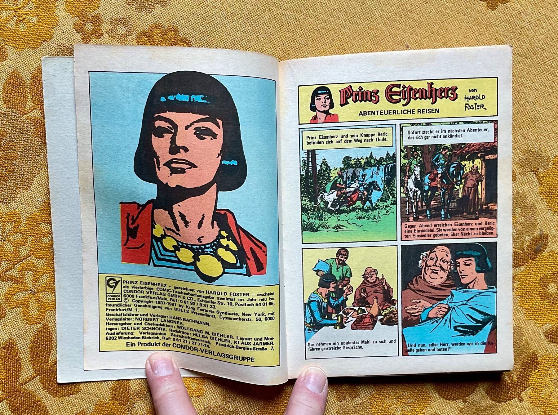 Fumetti: Prinz Eisenerz Taschenbuch Nr 4 von 1981 – Usato da Endingen venduto da nathan05 3