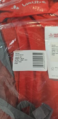 Vaude Rucksack Prokyon 32 Liter Farbe lava neu