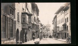 AK Schaffhausen, Partie in der Vorstadt