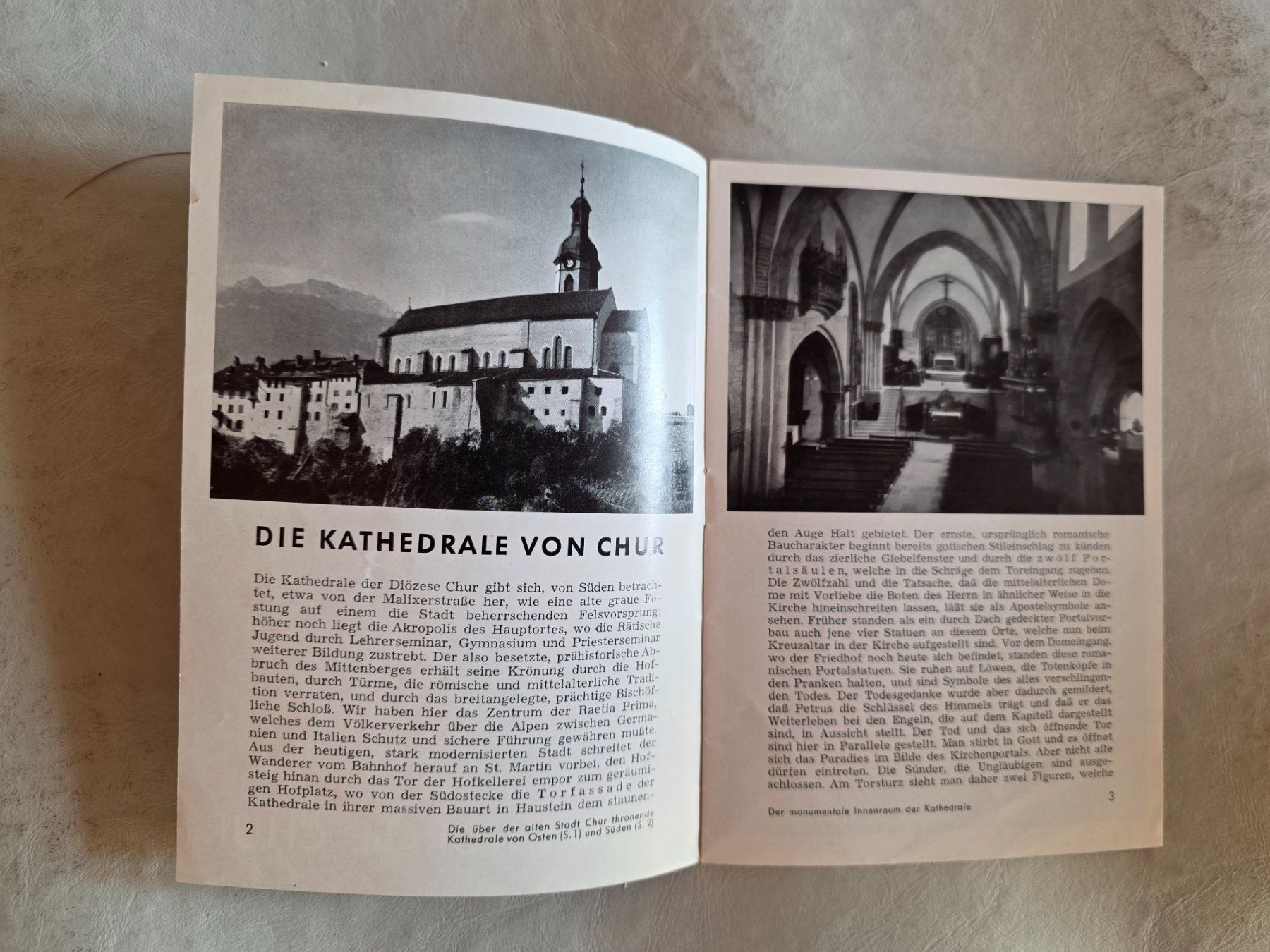 Riviste & Magazine: Vintage Buch Heft Kathedrale Chur – Usato da Walterswil BE venduto da Lonitti 4