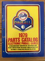 1979 Original Bally Flipper Pinball Parts Catalog