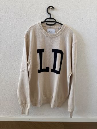 Lex Deux LD INTARSIA KNIT - Sweatshirt - ivory