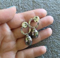 Majorica Ohrringe mit Barockperlen (925 Sterling)